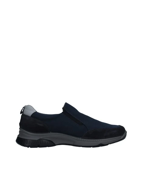 SNEAKERS SLIP ON CON FODERA IN TESSUTO UOMO BLU