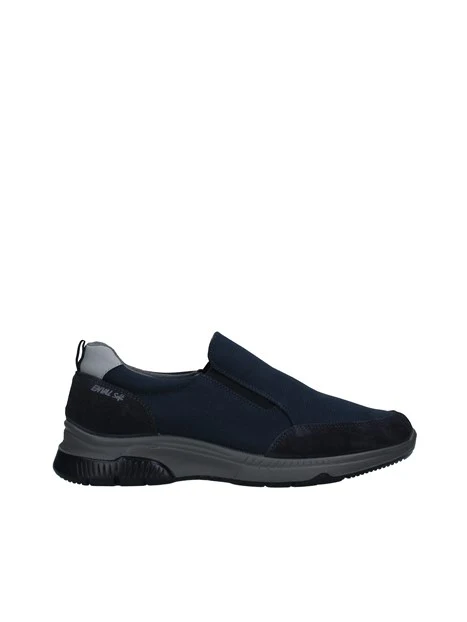 SNEAKERS SLIP ON CON FODERA IN TESSUTO UOMO BLU