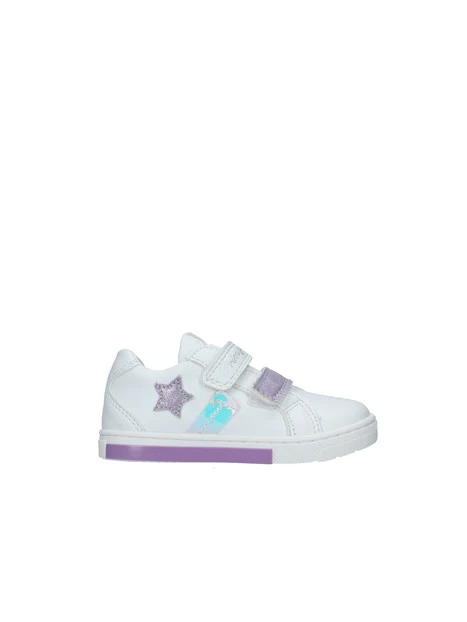 SNEAKERS BASSE CON STELLINE BAMBINA BIANCO