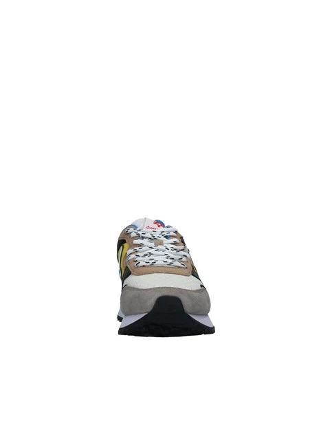 SNEAKERS PLATFORM MULTICOLORE CON LOGO YAK-M UOMO GIALLO