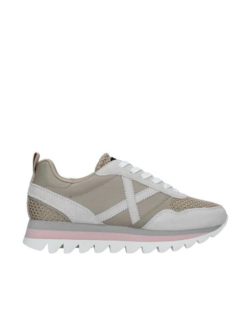 SNEAKERS PLATFORM RIPPLE44 DONNA BEIGE