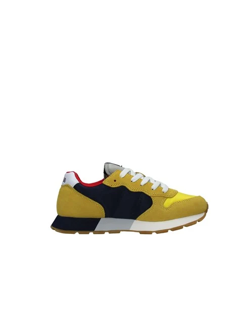 SNEAKERS BASSE CON LACCI JAKI TRICOLORS BAMBINO GIALLO