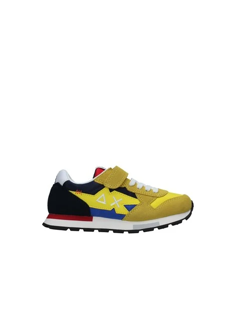 SNEAKERS BASSE CON STRAPPO NIKI CRAZY BAMBINO GIALLO