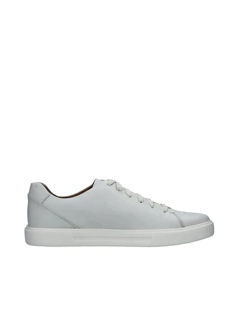 SNEAKERS BASSE IN VERA PELLE COSTA UOMO BIANCO