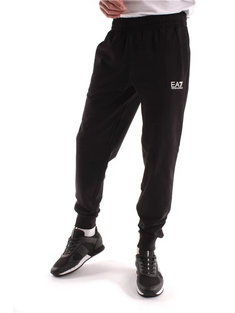 PANTALONI JOGGERS CON LOGO UOMO NERO