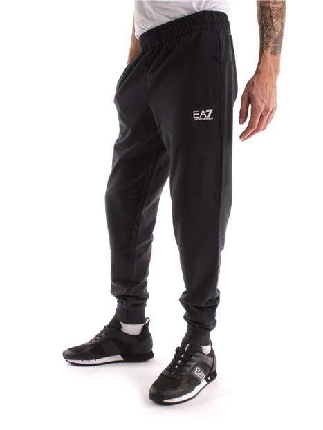 PANTALONI JOGGERS CON LOGO UOMO BLU