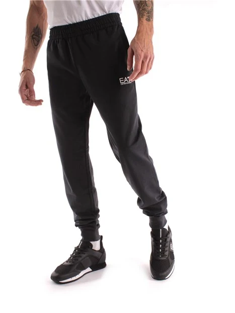 PANTALONI JOGGERS CON LOGO UOMO BLU