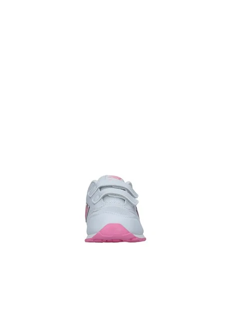 SNEAKERS BASSE DOPPIO STRAPPO E INSERTI ROSA 500 BAMBINA GRIGIO