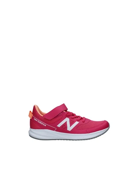 SNEAKERS BASSE CON STRAPPO E LACCI 570 BAMBINA ROSA