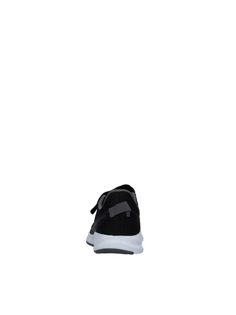 SNEAKERS BASSE CON STRAPPO E LACCI 570 BAMBINO NERO