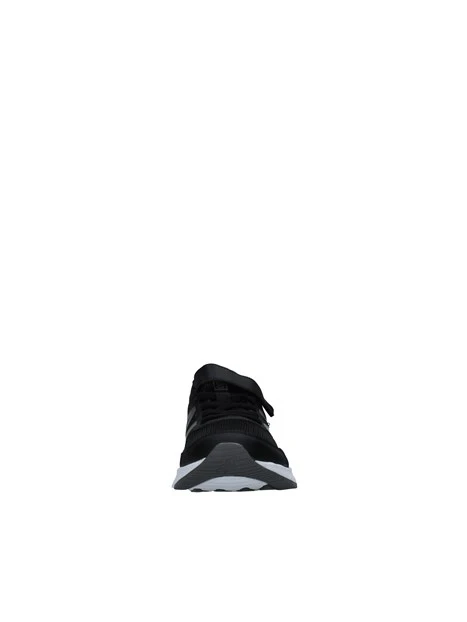 SNEAKERS BASSE CON STRAPPO E LACCI 570 BAMBINO NERO