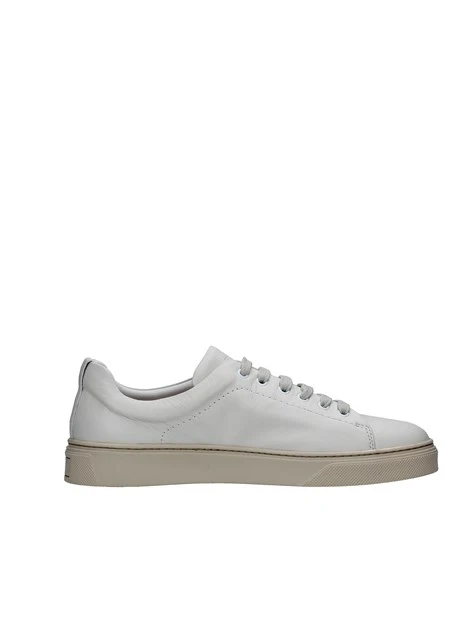 SNEAKERS BASSE CON SUOLA A CONTRASTO UOMO BIANCO