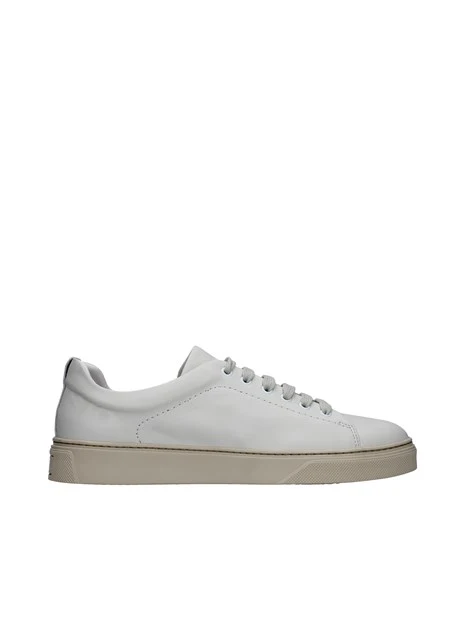 SNEAKERS BASSE CON SUOLA A CONTRASTO UOMO BIANCO