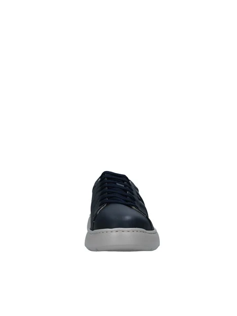 SNEAKERS PLATFORM CON LOGO RICAMATO UOMO BLU