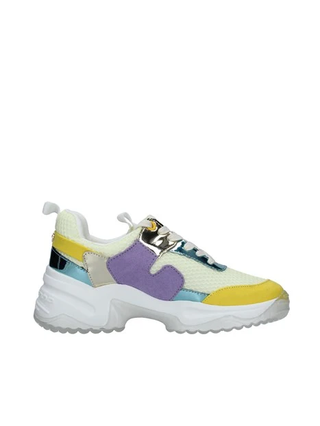 SNEAKERS PLATFORM EFFETTO SPECCHIO STOCCOLMA DONNA GIALLO