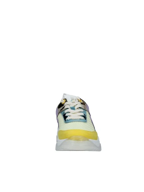 SNEAKERS PLATFORM EFFETTO SPECCHIO STOCCOLMA DONNA GIALLO