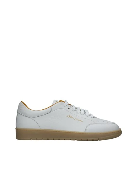 SNEAKERS BASSE CON FODERA IN CONTRASTO UOMO BIANCO