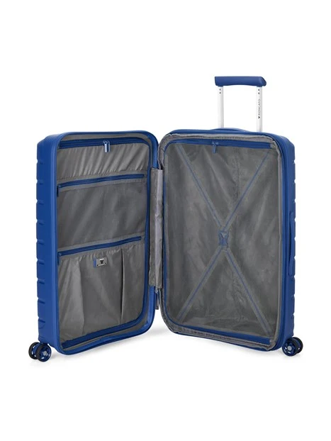 TROLLEY MEDIO B-FLYING 4R EXP 67 CM UNISEX BLU NOTTE