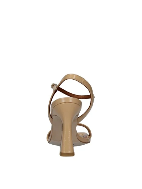 SANDALI TACCO ALTO CON CINTURINO SOL DONNA BEIGE