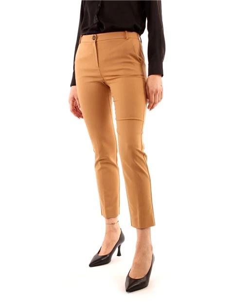 PANTALONI CHINO DONNA CAMMELLO