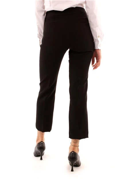 PANTALONI CROPPED DONNA NERO