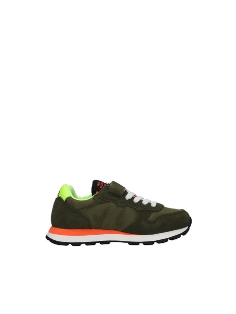 SNEAKERS BASSE CON STRAPPO TOM FLUO BAMBINO VERDE