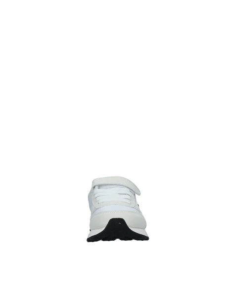 SNEAKERS BASSE CON STRAPPO NIKI SOLID BAMBINO BIANCO