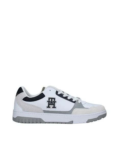 SNEAKERS CON LOGO TH UOMO BIANCO GRIGIO