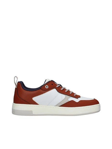 SNEAKERS BASKET CUPSOLE UOMO BIANCO ARANCIO