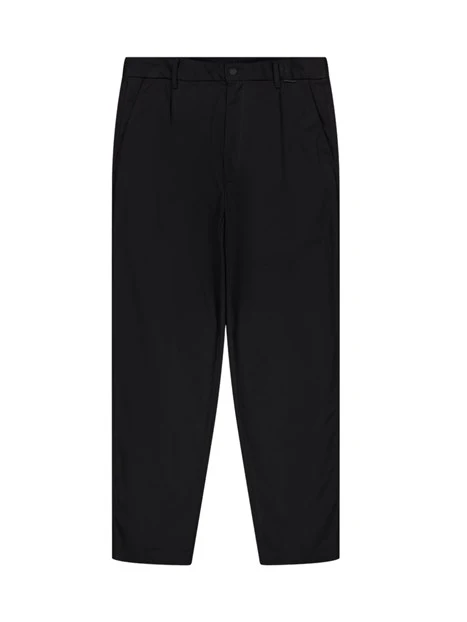 PANTALONI CHINO TAPARED UOMO NERO