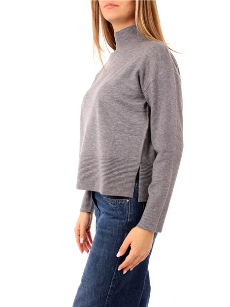 MAGLIA DOLCEVITA DONNA GRIGIO