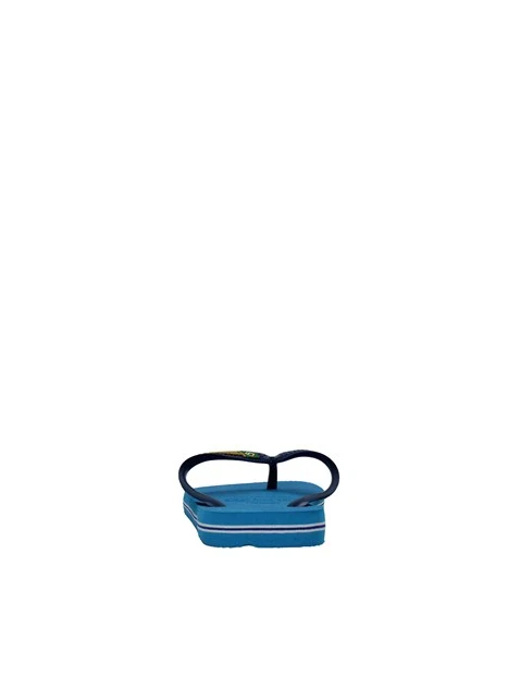 SANDALI MARE BRASIL CON LOGO UNISEX TURCHESE BLU