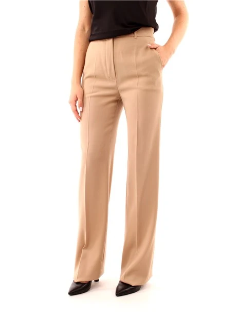 PANTALONI PALAZZO DONNA BEIGE