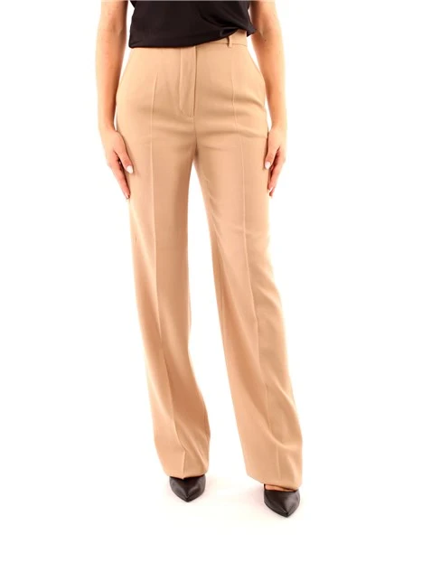 PANTALONI PALAZZO DONNA BEIGE