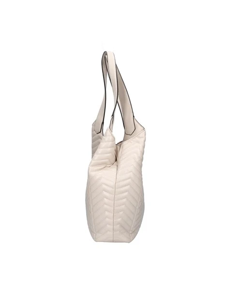 BORSA A SPALLA LOVIDE TOTE IN ECOPELLE DONNA BEIGE