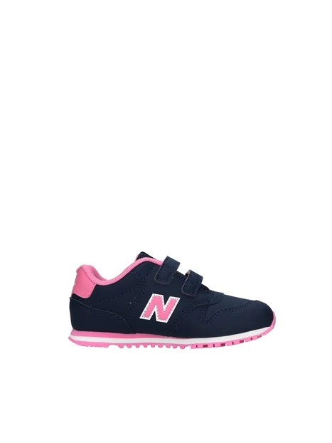 SNEAKERS 500 CON DOPPIO STRAPPO BAMBINA ROSA E BLU