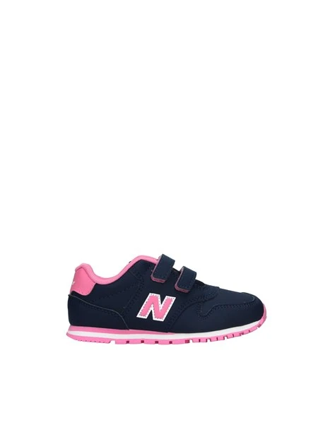 SNEAKERS 500 CON DOPPIO STRAPPO BAMBINA ROSA E BLU