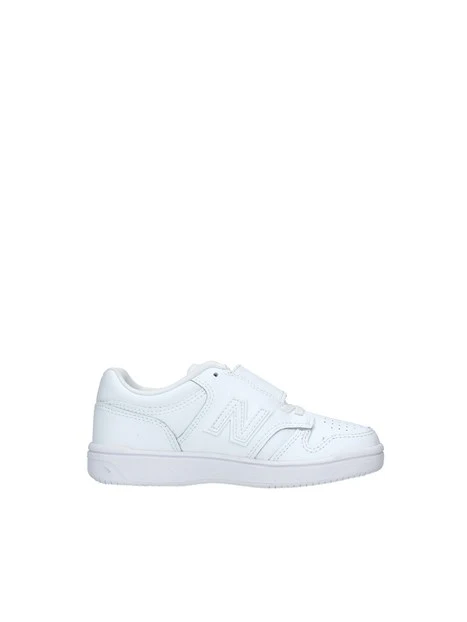 SNEAKERS 480 CON STRAPPO UNISEX BAMBINO BIANCO