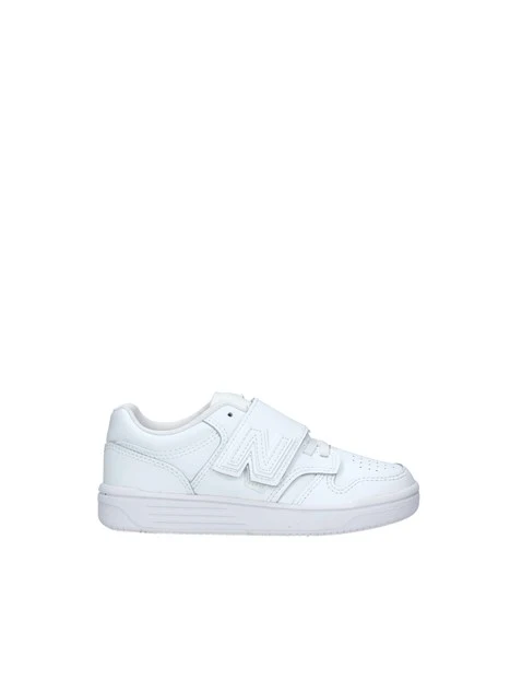 SNEAKERS 480 CON STRAPPO UNISEX BAMBINO BIANCO