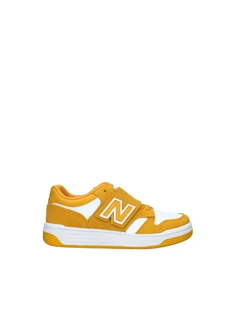 SNEAKERS 480 CON STRAPPO UNISEX BAMBINO GIALLO