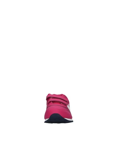 SNEAKERS 500 IN ECOPELLE CON DOPPIO STRAPPO BAMBINA FUCSIA