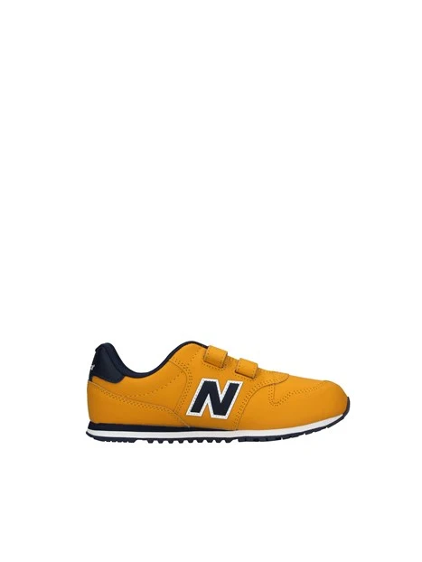 SNEAKERS 500 CON DOPPIO STRAPPO BAMBINA GIALLO E BLU