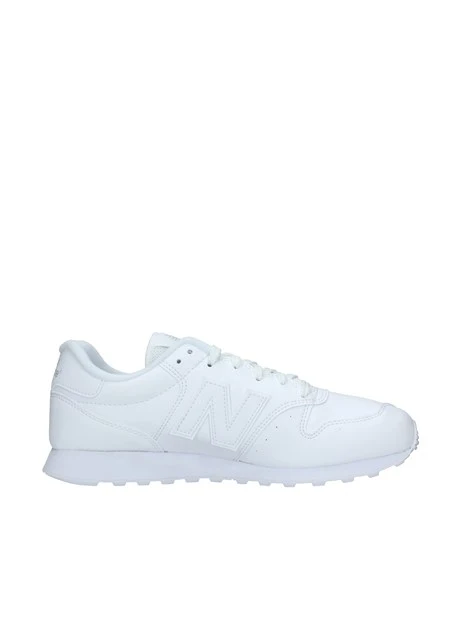 SNEAKERS BASSE 500 IN ECOPELLE UOMO BIANCO