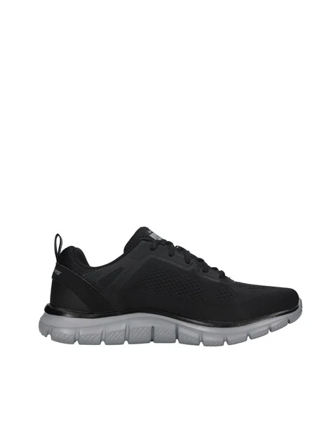 SNEAKERS TRACK - BROADER CON LACCI UOMO NERO