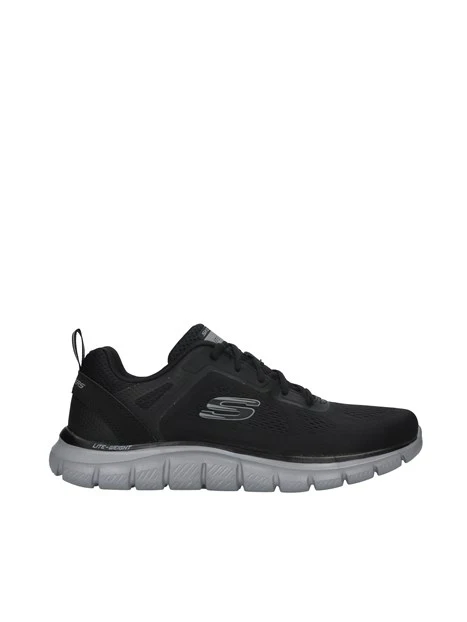 SNEAKERS TRACK - BROADER CON LACCI UOMO NERO