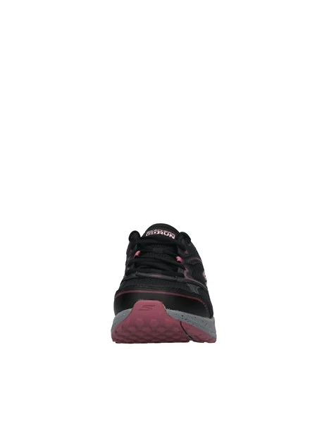 SNEAKERS GO RUN CONSISTENT CON LACCI DONNA NERO E ROSA