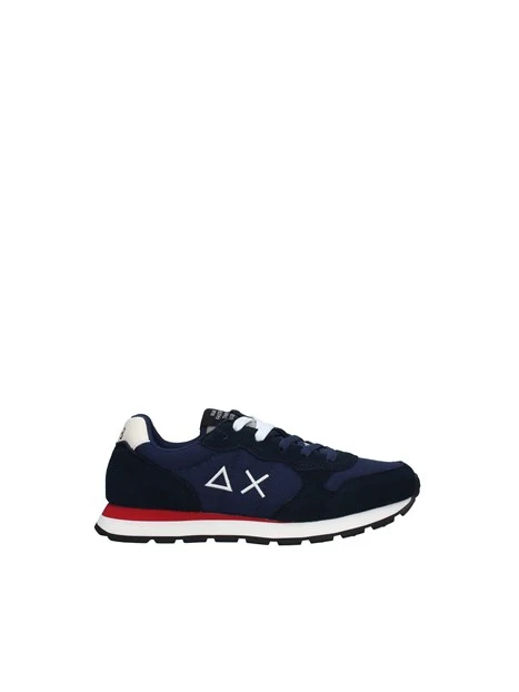 SNEAKERS TOM SOLID  IN TESSUTO BAMBINO BLU