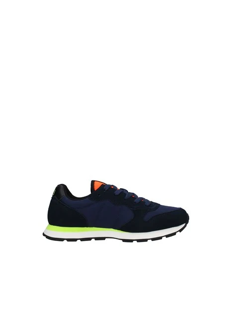 SNEAKERS TOM FLUO IN TESSUTO BAMBINO BLU