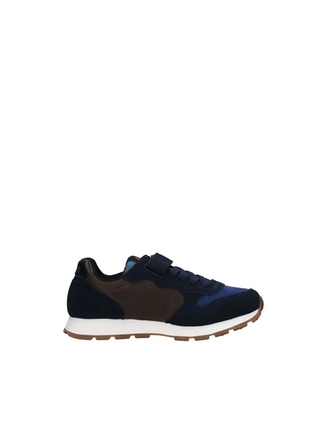 SNEAKERS CON STRAPPO JAKI BAMBINO MARRONE BLU