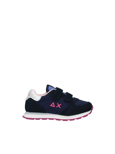 SNEAKERS CON STRAPPI ALLY SOLID BAMBINA BLU